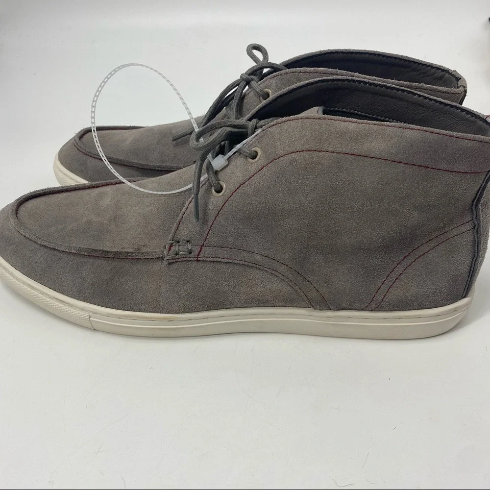 Steve Madden Fultown gray suede men’s chukka boot 13 nwot!
